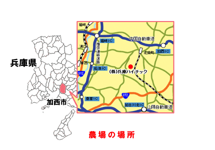 農場の場所