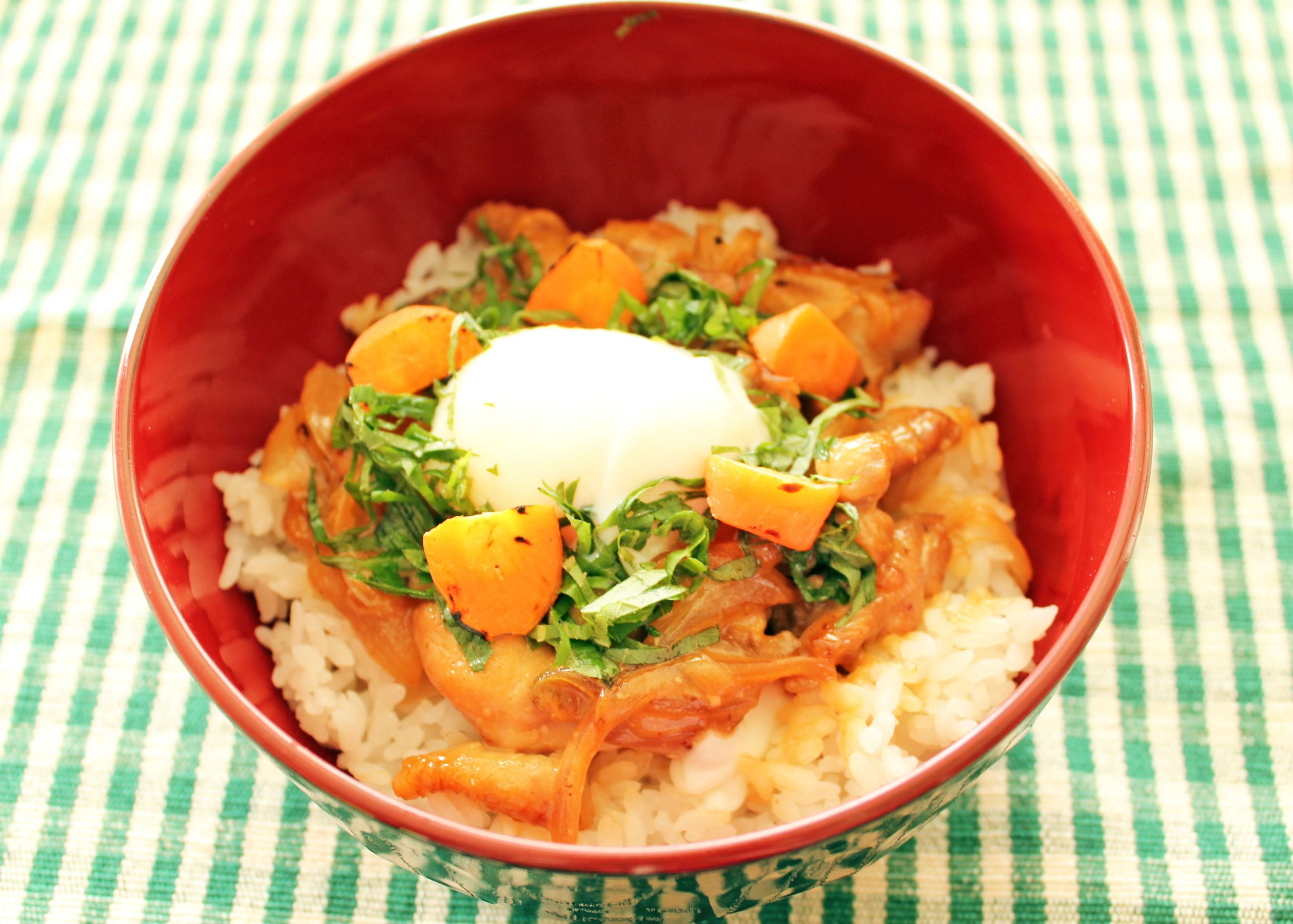 照りマヨ温泉たまご丼